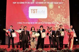 TST Tourist voted as top 10 travel companies 2017 - VietnamNet